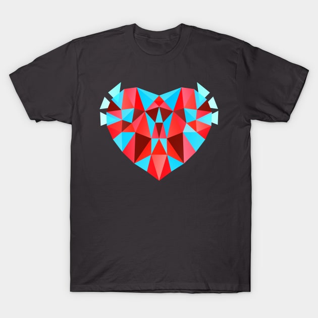 Life - heart T-Shirt by XOOXOO
